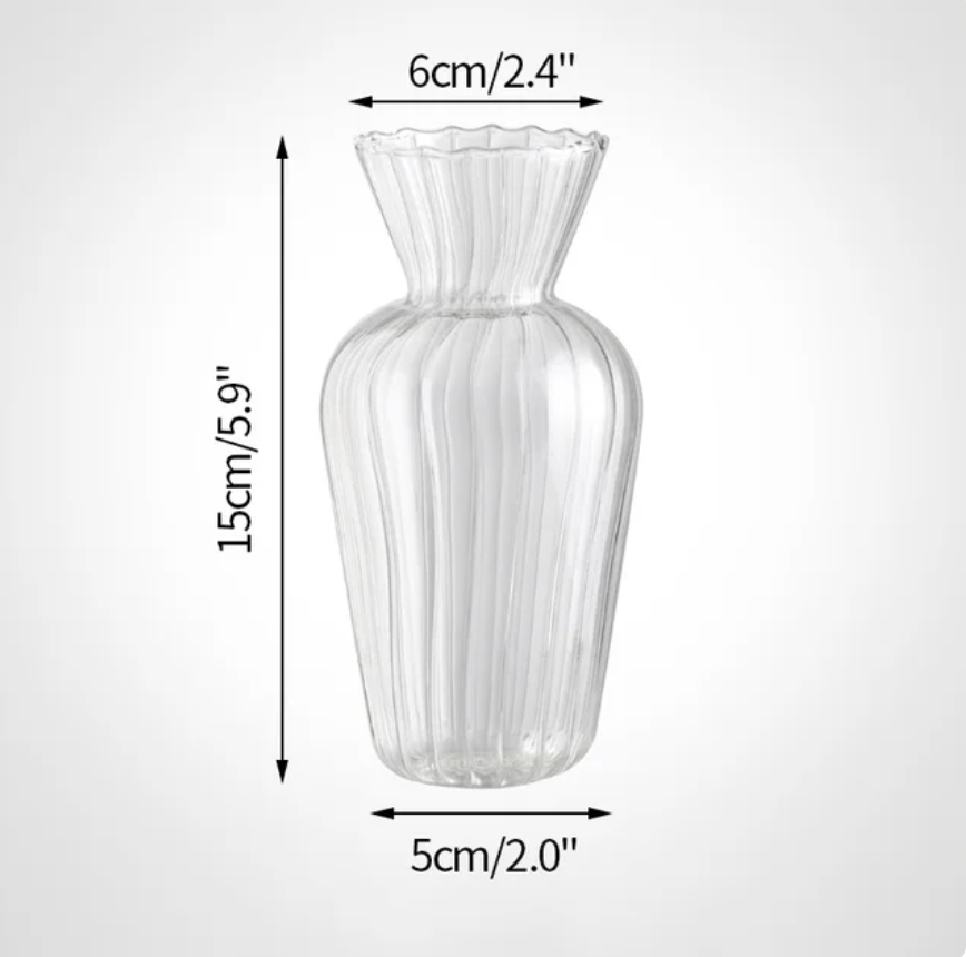 Vase, en verre