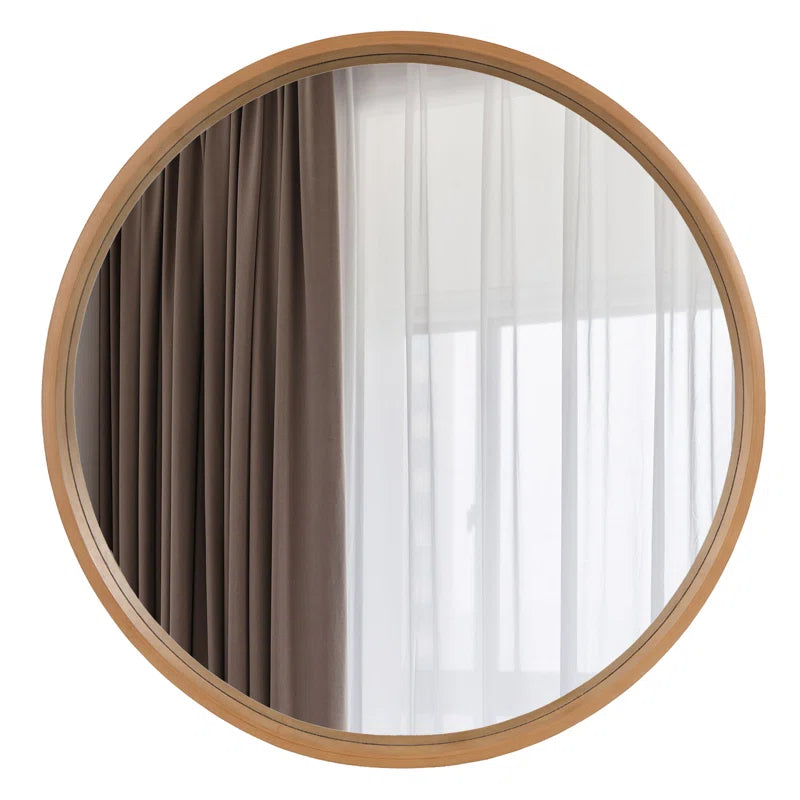 Miroir Rond en Bois pour une Décoration Unique - Rania