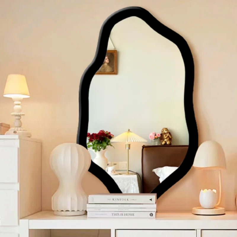 Led Light Decorative Mirrors Makeup Modern Room Large Liquidation Decoration Wall Mirror Luxury Art House Interior Home Decor