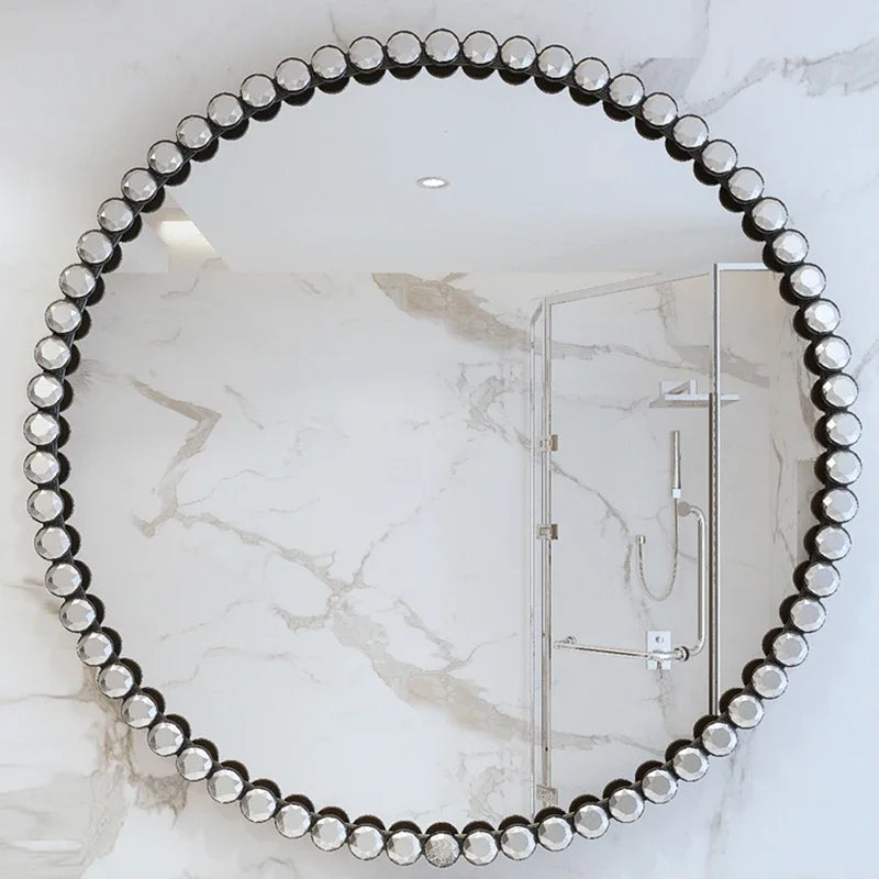 Bathroom Decorative Wall Mirrors Aesthetic Room Shower Shaving Large Makeup Mirror Bedroom Modern Decor Espejo Joyero Home Decor