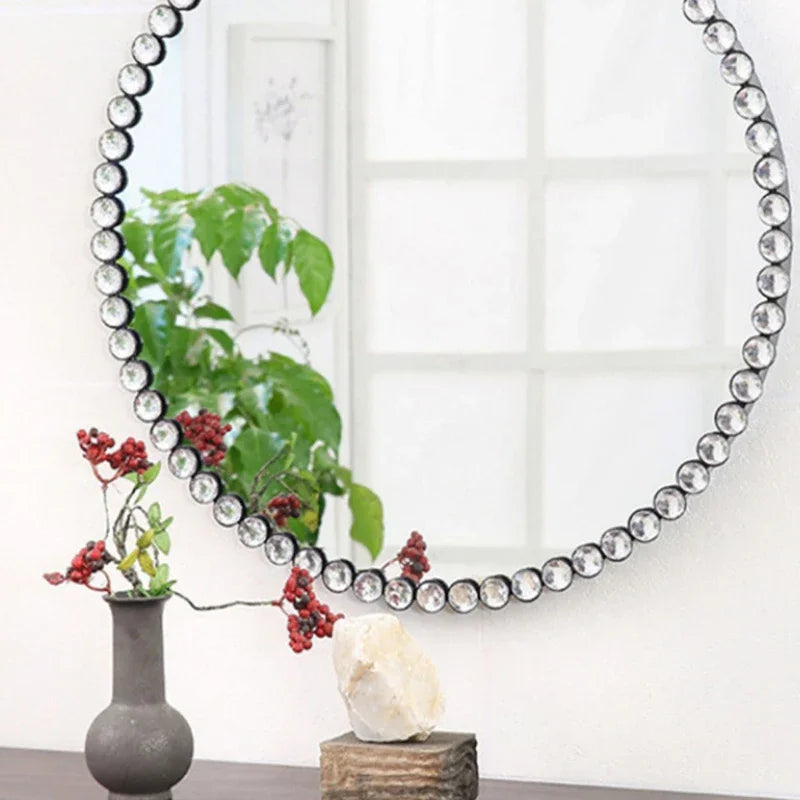 Bathroom Decorative Wall Mirrors Aesthetic Room Shower Shaving Large Makeup Mirror Bedroom Modern Decor Espejo Joyero Home Decor