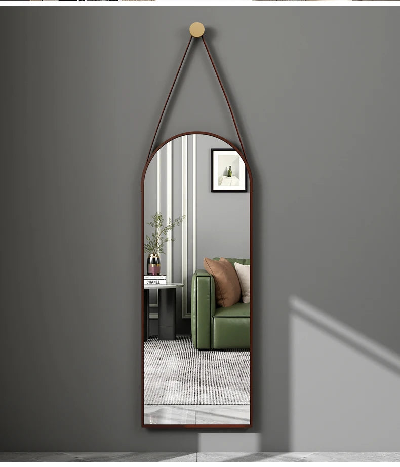 Creative Modern Mirror Bathroom Art Makeup Nordic Round Mirror Design Full Length Hanging Dekoracyjne Lustra Decoration Home