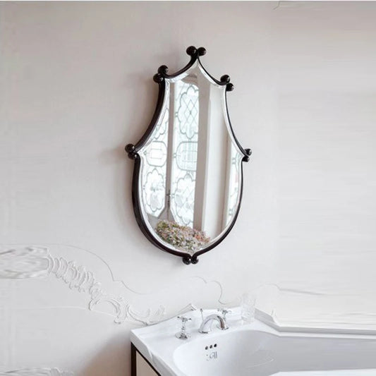 Miroir Mural Style Nordique | Miroir d'Art Design Irrégulier | Miroir Moderne pour Chambre ou Dressing