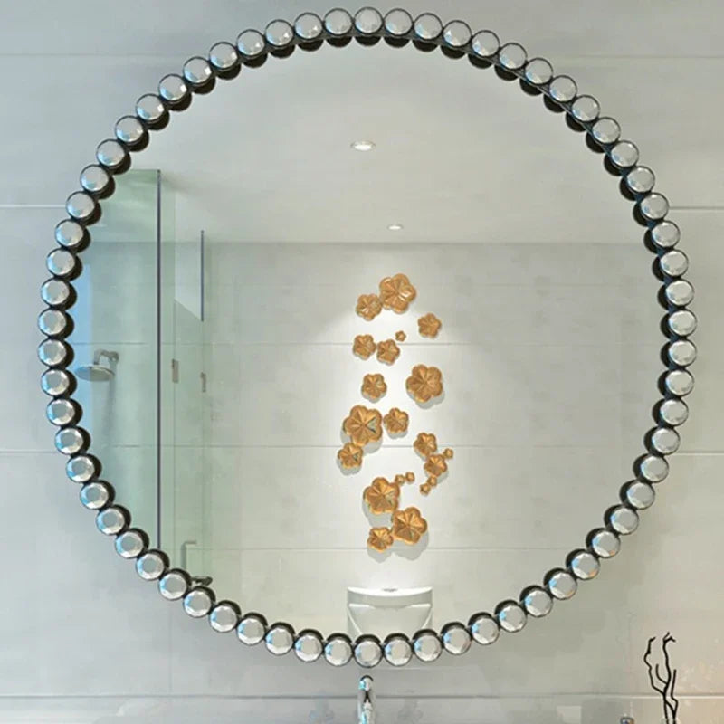 Bathroom Decorative Wall Mirrors Aesthetic Room Shower Shaving Large Makeup Mirror Bedroom Modern Decor Espejo Joyero Home Decor