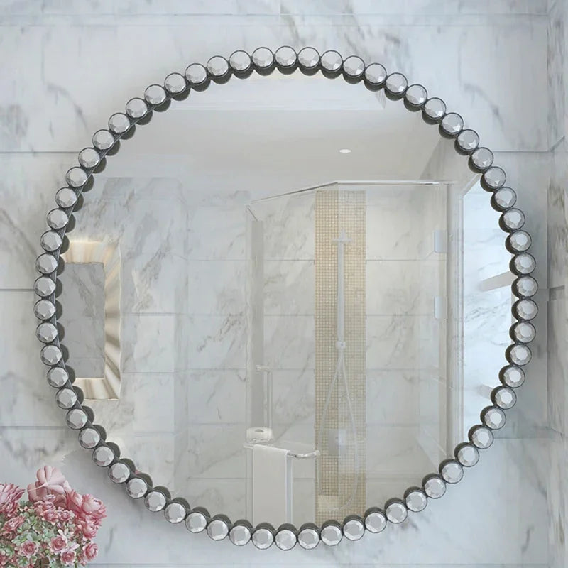 Bathroom Decorative Wall Mirrors Aesthetic Room Shower Shaving Large Makeup Mirror Bedroom Modern Decor Espejo Joyero Home Decor