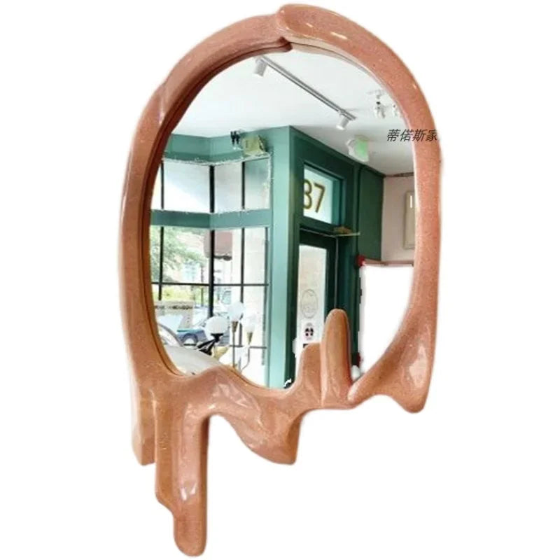 Luxury Decorative Wall Mirrors Aesthetic Bedroom Cosmetic Modern Wall Mirrors Vanity Shower Custom-made Aynalar Room Decoration